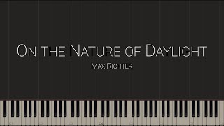 On the Nature of Daylight - Max Richter \\ Synthesia Piano Tutorial