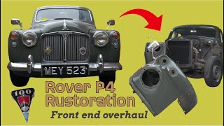 Classic Restoration - Rover P4 '100' - Prep for Front end + Suspension overhaul