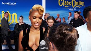 Janelle Monáe On Meeting ‘Glass Onion: A Knives Out Mystery' Cast at Daniel Craig’s House