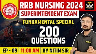 RRB NURSING SUPERINTENDENT EXAM | RRB NURSING OFFICER CLASSES | NITIN SIR | WISDOM NURSING CLASSES