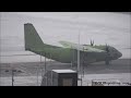 rare visit romanian air force alenia c 27j spartan departing québec city airport yqb