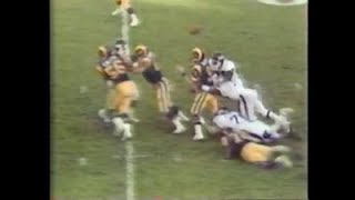 New York Giants @ Los Angels Rams 1984 Wild Card Game Highlights. 12/23/1984