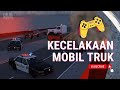 Kecelakaan mobil truk 