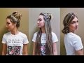 3 QUICK AND EASY MESSY BUNS | beautybyasha 3 QUICK AND EASY MESSY BUNS | beautybyasha