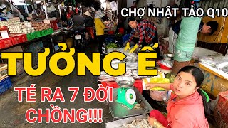 Đi Chợ Da Bà Bầu (Nhật Tảo) gặp em gái trẻ măng 7 đời chồng nghe mà phục sát đất!