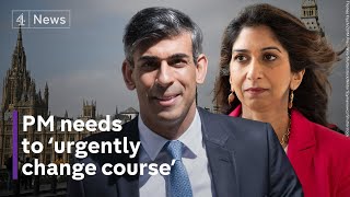 Rishi Sunak under pressure to ‘change course’ after Tory election losses