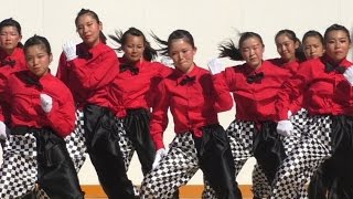 千里青雲高校ダンス部 UNION・箕面祭り・Minoh festival-Japan high school students of dance