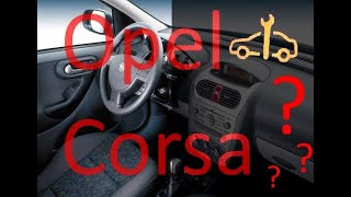 Opel Corsa C - Если загорелась лампочка \