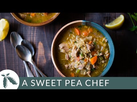 Lemon Chicken Orzo Soup | A Sweet Pea Chef Lemon Chicken Orzo Soup | A Sweet Pea Chef