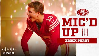 Mic’d Up: Behind the Scenes with Brock Purdy at 49ers Media Day