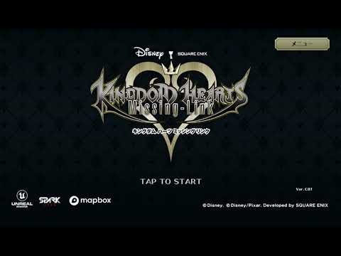 Kingdom Hearts Missing Link Closed Beta Dearly Beloved Song and Title Screen