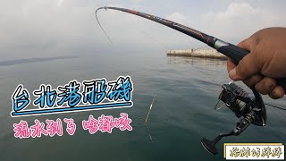 【磯釣系列】台北港船機 流水到了啥魚都有 #滿點生技#溪哥賢的釣娛世界#Katey愛釣魚#台北港船機