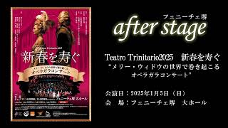 Teatro Trinitario2025　新春を寿ぐ　“メリー・ウィドウの世界で巻き起こるオペラガラコンサート”