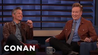 Timothy Olyphant Copies Conan's New Look | CONAN on TBS