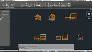 Autocad Architectural 2019 - Finalizing Elevations and Sections + dimensions