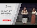 24 November 2024 Sunday - Service in English