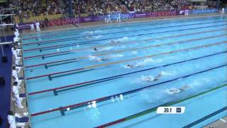 Men's 50m Butterfly Swimming Final - Singapore 2010 Youth Games