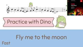 Fly me to he moon ABRSM 2024 Violin grade 4 (C3)