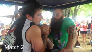 Arm Melter 26, Brockville Ribfest - Evan Bourgoin Vs Brenden Mulvihill (Right arm)