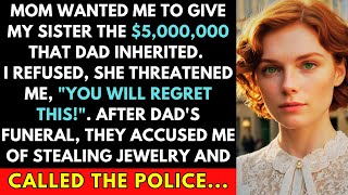 Mom Wants Me To Give My Inherited $5,000,000 To My Sister. I Refused, The Cops Came To Me...