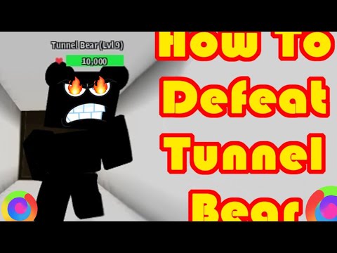 How To Defeat Tunnel Bear In Bee Swarm Simulator
