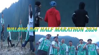 62ND WALONG DAY HALF MARATHON 2024. ORGANIZED BY INDIAN ARMY JAI HIND WANDE MATARAM 🇮🇳