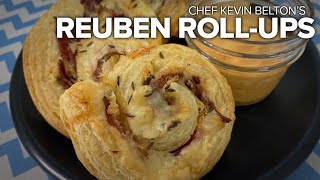 Recipe: Chef Kevin Belton's Reuben Roll-ups