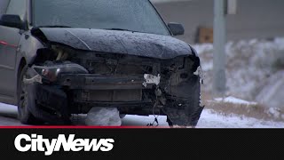 Hundreds of collisions on Calgary roads amid winter conditions