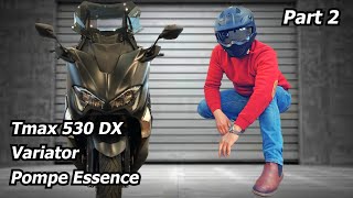 (الجزء الثاني) شوفو شحال من حاجة بدلت في هذ / (Part Two) / Tmax 530 DX  Oil Change / Pompe Essence