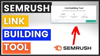 How To Build Backlinks With SemRush Link Building Tool?