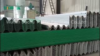 Q345 W-Beam to Three Beam Highway Crash Barriers Guardrail Transitions, Guardrail Beams Transtion, C