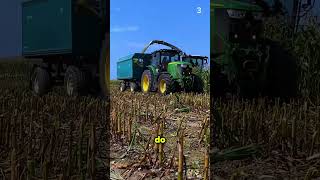 traktor modern untuk memanen jagung dengan sangat cepat #shorts