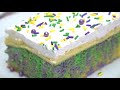 king s cake poke cake recipe sweet and savory meals