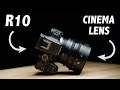 I Put a Hollywood Cinema Lens on The Canon R10 - You Won't Believe the Results!