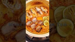 Mama Noodles Tom Yum มาม่าต้มยำกุ้งน้ำข้น #asmr #asmrsounds  #asmrvideo