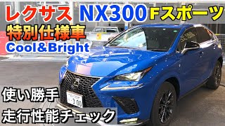 【レクサスNX300 特別仕様車Fスポーツ Cool＆Bright】内外装＆試乗編