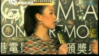 第33届香港金像奖红毯33st Hong Kong Film Awards：影后大热章子怡淡妆登场