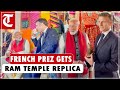 PM Modi gifts replica of Ayodhya's Ram temple to French President Macron