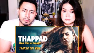 THAPPAD | Taapsee Pannu | Anubhav Sinha | Bushan Kumar | Trailer Reaction | Jaby Koay