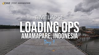 LOADING OPERATION DAY 1 |  AMAMAPARE, INDONESIA