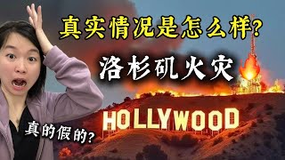 洛杉矶火灾，史上最具破坏性，本地居民来报道真实情况是怎么样的？｜洛杉矶大火｜洛杉矶山火｜帕利塞德｜阿尔塔迪纳｜圣莫尼卡｜好莱坞｜洛杉矶｜