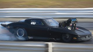 Scott Granus '67 corvette ProMod runs 6.58 @ 206 mph