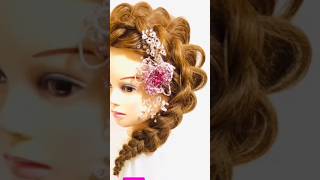 Elsa Braids Back Hairstyle【Updo Lover】#short #hairstyle #elsa #frozen2 #エルサ #hairtutorial #簡単ヘアアレンジ