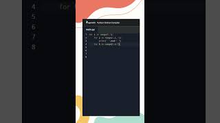 Python Pyramid Pattern with Alphabets