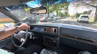 19k Mile 1987 Oldsmobile Cutlass Supreme Brougham test drive