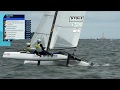 Nacra 17 Sailing - Turbo Speed - Foiling Upwind