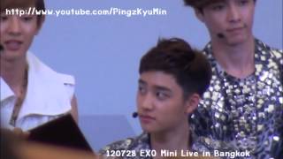 [FANCAM] 120728 EXO Mini Live in Bangkok - D.O. Cut