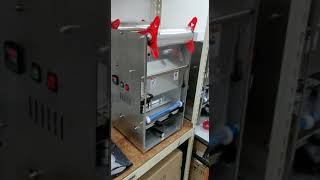 电动半自动封口机 Electric Semi Auto Top Sealing Machine