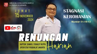 Renungan Harian Eps-253:Kapten Samuel Stanley Reppa