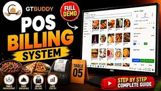 Restaurant Billing Software | KOT, Table Management & Fast Billing